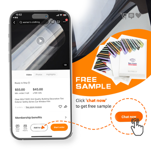 واقي شفاف للجدران فيلم شفاف ذاتي اللصق مقاوم للزيت ومضاد للماء من مادة PET مضاد للخدش فيلم مضاد للخدش للسيارات PPF 87% - Product Image 5