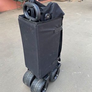 Carro de compras multifunción para el hogar, Camping, playa, pesca, 4 ruedas, portátil, plegable - Product Image 2