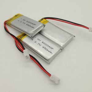 Venta caliente Precio más <span class=keywords><strong>barato</strong></span> Alta 400mAh 450mAh Li-ion Li Baterías 3,7 V Ion de litio 602040 batería de polímero - Product Image 4