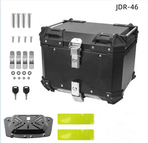 Jdr 25l/35l/45l/55l/65l/<span class=keywords><strong>80l</strong></span> גדול קיבולת גדולה אופנוע זנב תיבת אלומיניום עבור תא מטען - Product Image 4