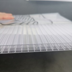 Proteção UV, folha porosa do policarbonato, <span class=keywords><strong>6mm</strong></span>, plástico, para a folha do policarbonato do armazém, painel - Product Image 3