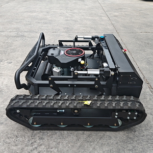 Cortadora de Césped Robótica con Control Remoto, Aprobada por la CE y la EPA, para Todo Tipo de Terreno, con Orugas de Goma para Agricultura - Product Image 4