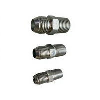 Connecteur hydraulique droit en acier au carbone et acier inoxydable haute performance, haute pression