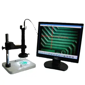 DMVV5000CL-TZ45 digital zoom stereo microscope equipped with 5.0MP digital microscope camera built-in high resolving relay lens