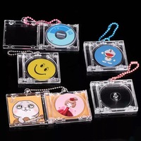 Vente directe d'usine 2024, albums miniatures en acrylique vierges, écologiques, élégants, créatifs, réutilisables, étuis pour CD, vente en gros