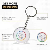 Tarjeta de Visita Inteligente con Llave Electrónica de 13.56mhz, Función de Toque, Código QR, Etiqueta NFC, Retroalimentación Instantánea del Cliente, Compatible con iPhone y Android