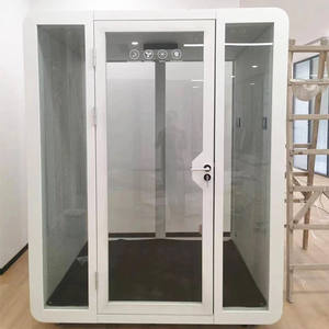 <span class=keywords><strong>Cabine</strong></span> <span class=keywords><strong>insonorisée</strong></span> mobile, salle de pratique d'instruments de <span class=keywords><strong>musique</strong></span> silencieuse assemblée, salle d'apprentissage, <span class=keywords><strong>cabine</strong></span> musicale multi-personnes - Product Image 3