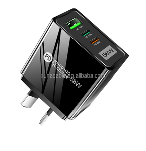 PD 58W Multicolor EU US UK Cabezal <span class=keywords><strong>de</strong></span> carga 2PD + <span class=keywords><strong>Cargador</strong></span> USB <span class=keywords><strong>Cargador</strong></span> <span class=keywords><strong>de</strong></span> teléfono Adaptador tipo C para <span class=keywords><strong>iPhone</strong></span> <span class=keywords><strong>13</strong></span> 15 16 <span class=keywords><strong>Pro</strong></span> <span class=keywords><strong>Max</strong></span> - Product Image 1