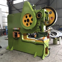 Presse à poinçonner mécanique à grande vitesse avec pompe pour la perforation de petits trous dans les tôles métalliques et un chargeur automatique plat