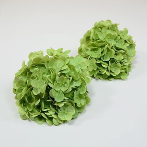 Fiore di Ortensia Artificiale in Lattice di Alta Qualità, Realistico al Tatto, Bianco e Verde, per Decorazioni Matrimoniali e Domestiche - Product Image 1