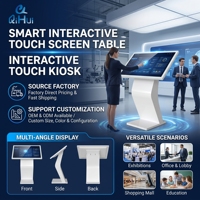 Moniteur interactif horizontal de 55 pouces, écran tactile, kiosque tout-en-un, affichage numérique de table