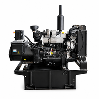 Groupe électrogène diesel à prix abordable 30KW 50KW 70KW 80KW, type ouvert, avec ATS et démarrage à distance, 110V-480V 50/60Hz
