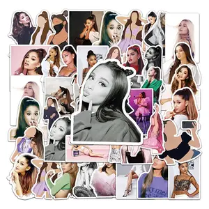 52pcs Factory Direct Sale High Quality Decorative Stickers American Star Ariana Grande Sticker