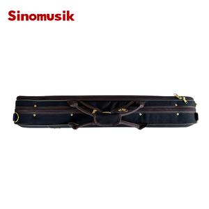Estuche de violín duro de alta calidad de la marca Sinomusik 4/4 con higrómetro con tela Oxford para violín profesional - Product Image 2