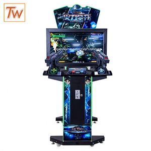 Machine d'arcade à monnayeur pour 2 joueurs, jeu de tir à la pistolet, machine de jeu vidéo Ultra Firepower Arcade Shooter - Product Image 5