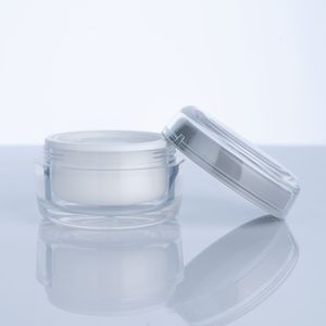 50ml empty cosmetic jar pot plastic container packaging environmental friendly cosmetic jars