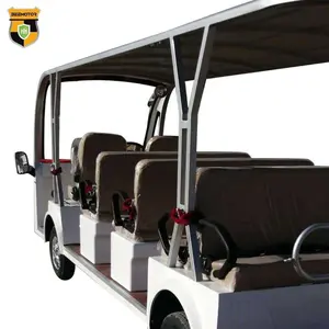 Factory Price 11 Seater Sightseeing Bus 11 Passenger Shuttle City Electric Bus For Sightseeing