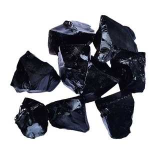 Obsidienne noire naturelle 100g, cristal brut, <span class=keywords><strong>pierre</strong></span> énergétique de guérison, décoration d'intérieur, aide à la méditation, équilibrage des chakras, cadeau pour femmes - Product Image 4