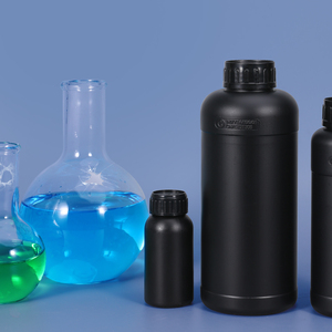 Dày nhựa fluorinated chai hóa chất dung môi hữu cơ container với nắp vặn niêm phong có thể customizee - Product Image 4