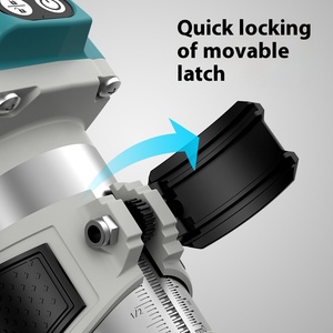 أجهزة توجيه كهربائية صناعية متعددة الوظائف محمولة باليد ببطارية ليثيوم بدون فرش أجهزة توجيه كهربائية صغيرة للتشذيب - Product Image 2