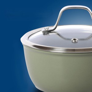 Juego <span class=keywords><strong>de</strong></span> 10 Piezas <span class=keywords><strong>de</strong></span> Utensilios <span class=keywords><strong>de</strong></span> Cocina y Sartenes <span class=keywords><strong>de</strong></span> Aluminio Forjado con Revestimiento Antiadherente <span class=keywords><strong>de</strong></span> Cerámica - Verde - Compatible con Inducción - Product Image 3