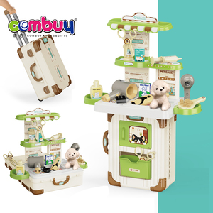Caja de Almacenamiento de Juguetes 3 en 1, Maleta de Juguete <span class=keywords><strong>para</strong></span> Niños, Juego de Imitación - Product Image 2