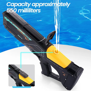 डबल वाटर कॉलम स्प्रे गन इलेक्ट्रिक वाटर शूटिंग खिलौने उच्च दबाव स्वचालित रूप से लड़कों के लिए लगातार पानी की बंदूक - Product Image 5