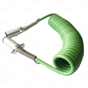 Cable espiral de 7 vías para camión y remolque, cable de bobina estándar americano de 7P, 24v - Product Image 2