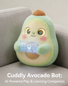 Jouets parlants IA les plus cool, robot compagnon émotionnel en peluche, design adorable, expressions abondantes, interaction vocale ChatGPT - Product Image 4