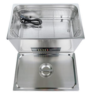 Pulitore di frequenza ultrasonico commerciale della spazzata 30L per le cliniche, gli ospedali ed i laboratori biomedici con il Monitor dell'affissione a cristalli liquidi - Product Image 6