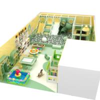 Dream Art : Meilleur équipement de terrain de jeu intérieur pour enfants avec une grande piscine à balles, toboggan, tunnel, trampoline et zone aquatique.