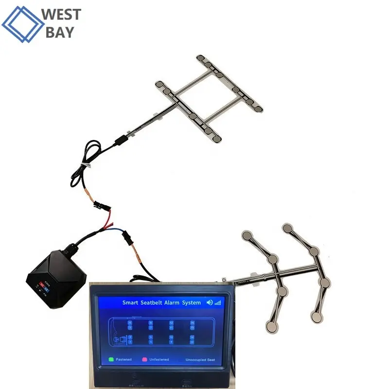 Westbay 4G 무선 고품질 자동차 트럭 택시 보트 기차 자전거 좌석 점유 압력 센서 멤브레인 시트 포스 센서