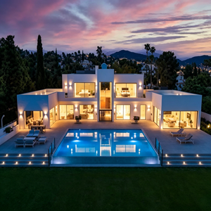 Villa Moderna del Sud-Est Asiatico a Due Piani con <span class=keywords><strong>Design</strong></span> Architettonico, Pianimetria a 3 Camere da Letto e Piscina - Product Image 4