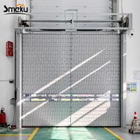 Puerta de Seguridad Comercial Perforada con Sistema Motorizado para Uso en Tiendas, Centros Comerciales y Proyectos de Comercio Minorista