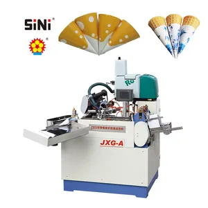 SINI Paper Canister Processing Line Ice Cream Paper Cone Sleeve Forming Machine