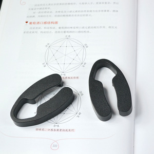 Paper Cutter Wine Bottle Opener Black Plastic Flat Shape Kitchen Tool For Wine Opening - Product Image 1