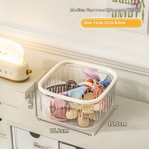 Boîte de rangement pour accessoires de cheveux pour enfants de grande capacité Boîte <span class=keywords><strong>à</strong></span> <span class=keywords><strong>bijoux</strong></span> en épingle <span class=keywords><strong>à</strong></span> cheveux <span class=keywords><strong>à</strong></span> élastique pour bandeau de petite fille - Product Image 6