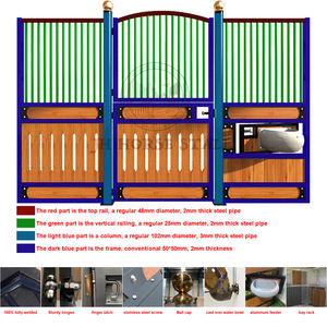 Prix bon marché E09 équipement permanent <span class=keywords><strong>pour</strong></span> <span class=keywords><strong>chevaux</strong></span> à l'intérieur des panneaux d'écurie de stalle de <span class=keywords><strong>chevaux</strong></span> <span class=keywords><strong>abri</strong></span> <span class=keywords><strong>pour</strong></span> <span class=keywords><strong>chevaux</strong></span> <span class=keywords><strong>pour</strong></span> la ferme - Product Image 5