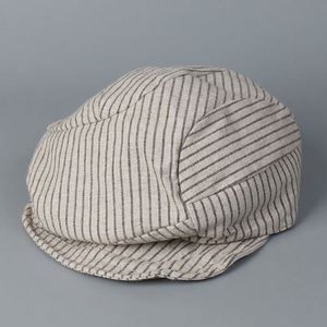 หมวกเบเร่ต์ผู้หญิงลายทางจีบสไตล์เรโทรกันแดด รุ่นใหม่รับฤดูใบไม้ผลิและฤดูร้อน - Product Image 2