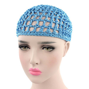 Bonnet en maille <span class=keywords><strong>pour</strong></span> femme, <span class=keywords><strong>filet</strong></span> à <span class=keywords><strong>cheveux</strong></span> en crochet, snood, couvre-chef <span class=keywords><strong>de</strong></span> <span class=keywords><strong>nuit</strong></span>, turban, <span class=keywords><strong>filet</strong></span> à <span class=keywords><strong>cheveux</strong></span> en rayonne tricotée, enveloppe <span class=keywords><strong>pour</strong></span> <span class=keywords><strong>cheveux</strong></span>, <span class=keywords><strong>filet</strong></span> <span class=keywords><strong>pour</strong></span> la tête - Product Image 5