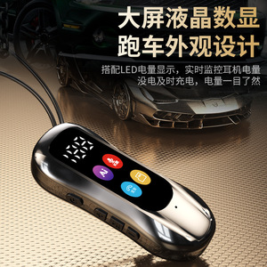 Auriculares Bluetooth S30 con Clip, Pantalla a Color, Batería de Larga Duración, para Cantar, Monitoreo de Oído, Compatible con Tarjeta TF, Universal - Product Image 1
