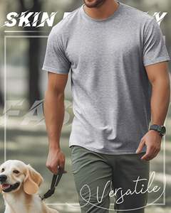 Summer Essential Big & Tall Shirts Lot de 4 t-shirts à manches courtes en coton et col rond pour hommes - Product Image 6