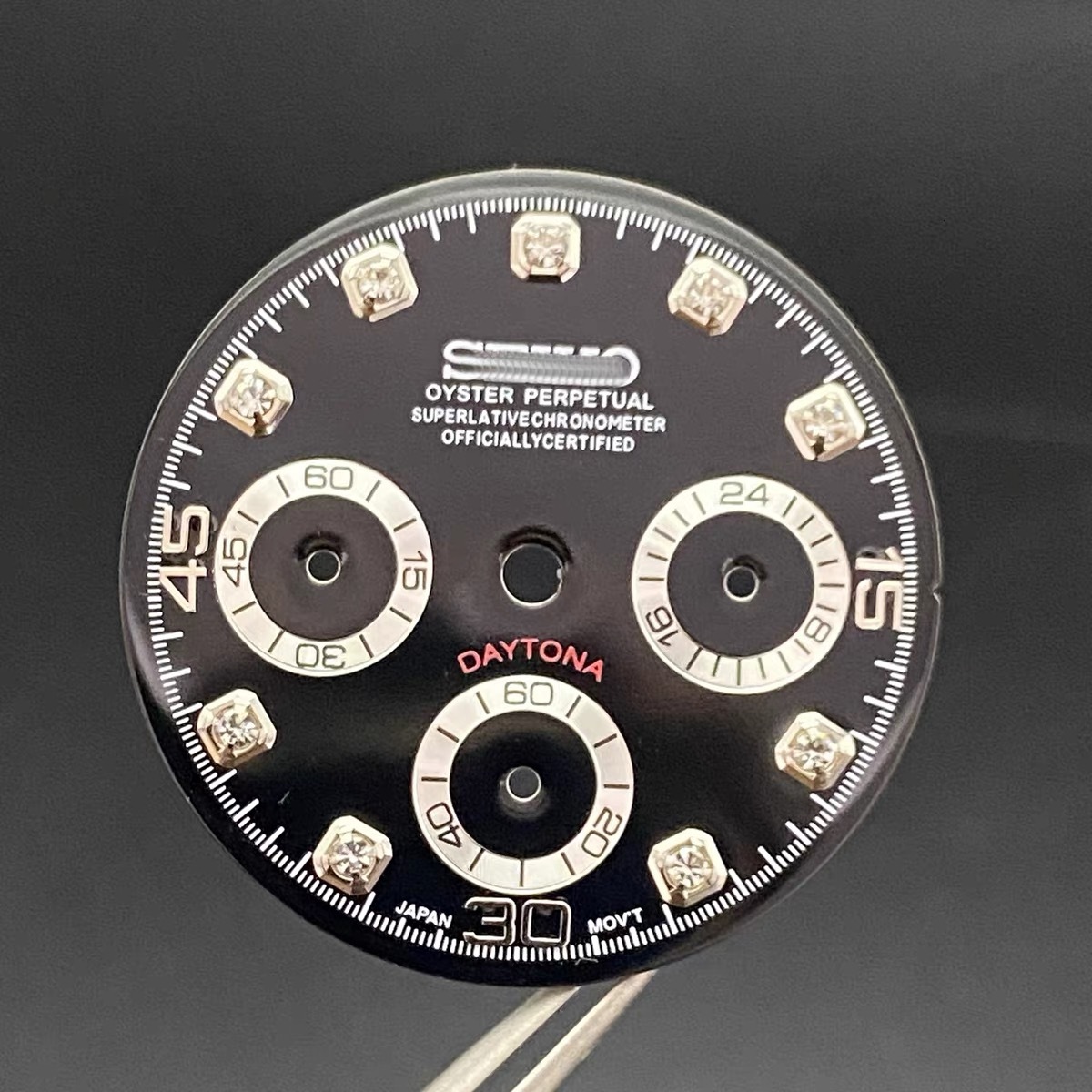Diamant de pierre noire