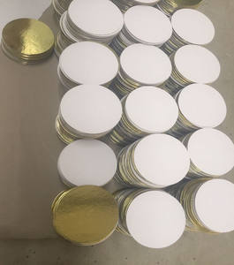 卸売カスタムケーキベースボード1-3mmゴールドラウンドケーキボード - Product Image 5