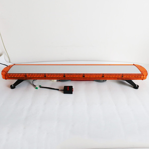 Personnalisé 96LEDs 120CM Barre de Lumière d'Urgence 12V 24V Auto Top Ambre LED Stroboscopique Ambulance Avertissement <span class=keywords><strong>Trafic</strong></span> Accessoires de Feux de Voiture - Product Image 3