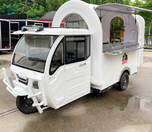 Triciclo per Fast Food, Food Truck <span class=keywords><strong>Mobile</strong></span>, Rimorchio Alimentare per Gelati, Hamburger, Colazione, Caffè in Centri Commerciali, Eventi e Parchi Divertimento - Product Image 2