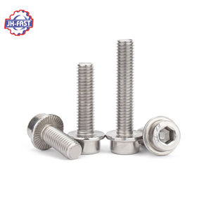 Pernos y tuercas de brida hexagonal Pernos personalizados M6 M8 <span class=keywords><strong>M10</strong></span> Brida hexagonal Boulons Grado Chapado en zinc 10,9 12,9 <span class=keywords><strong>Perno</strong></span> de brida hexagonal con tuerca - Product Image 5