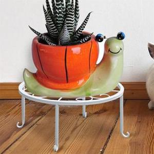 Supporto per Piante <span class=keywords><strong>in</strong></span> Metallo per Interni ed Esterni, Robusto Portavaso <span class=keywords><strong>in</strong></span> <span class=keywords><strong>Ferro</strong></span>, Scaffale Rotondo per Piante <span class=keywords><strong>in</strong></span> Vaso - Product Image 6