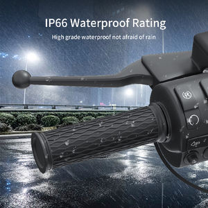 Poignées chauffantes pour guidon de moto WUPP CS-1819A1 12V IP66 étanches, 5 réglages de chaleur, chauffage rapide, manchons en silicone - Product Image 2