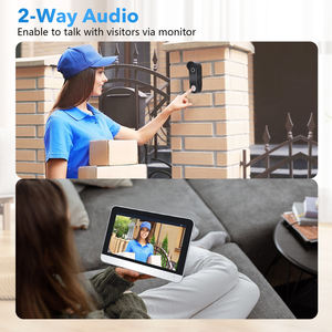 Interphone intelligent extérieur professionnel IP55, sonnette sans fil, <span class=keywords><strong>Homekit</strong></span>, caméra 1080p, caméra de porte intelligente Tuya, sonnette de porte Wifi, interphone - Product Image 3